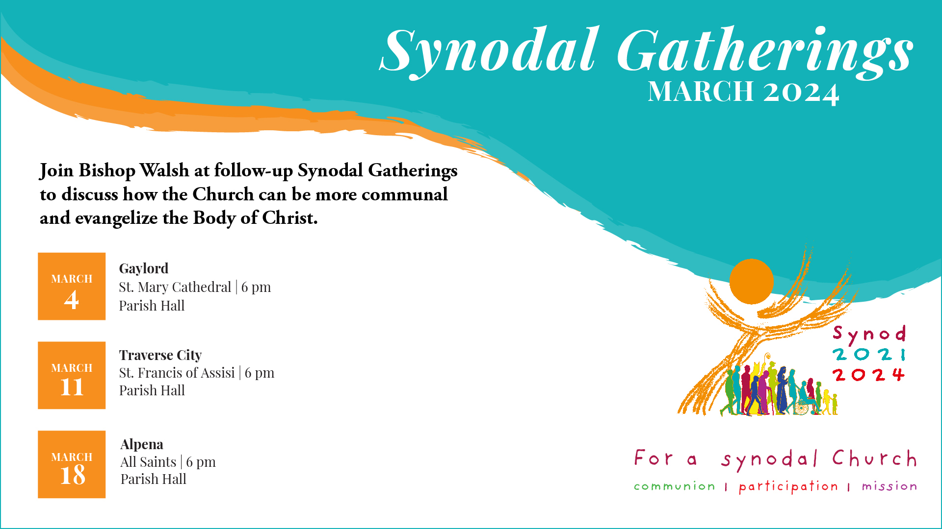 2024 March Synodal Gatherings 1920x1080
