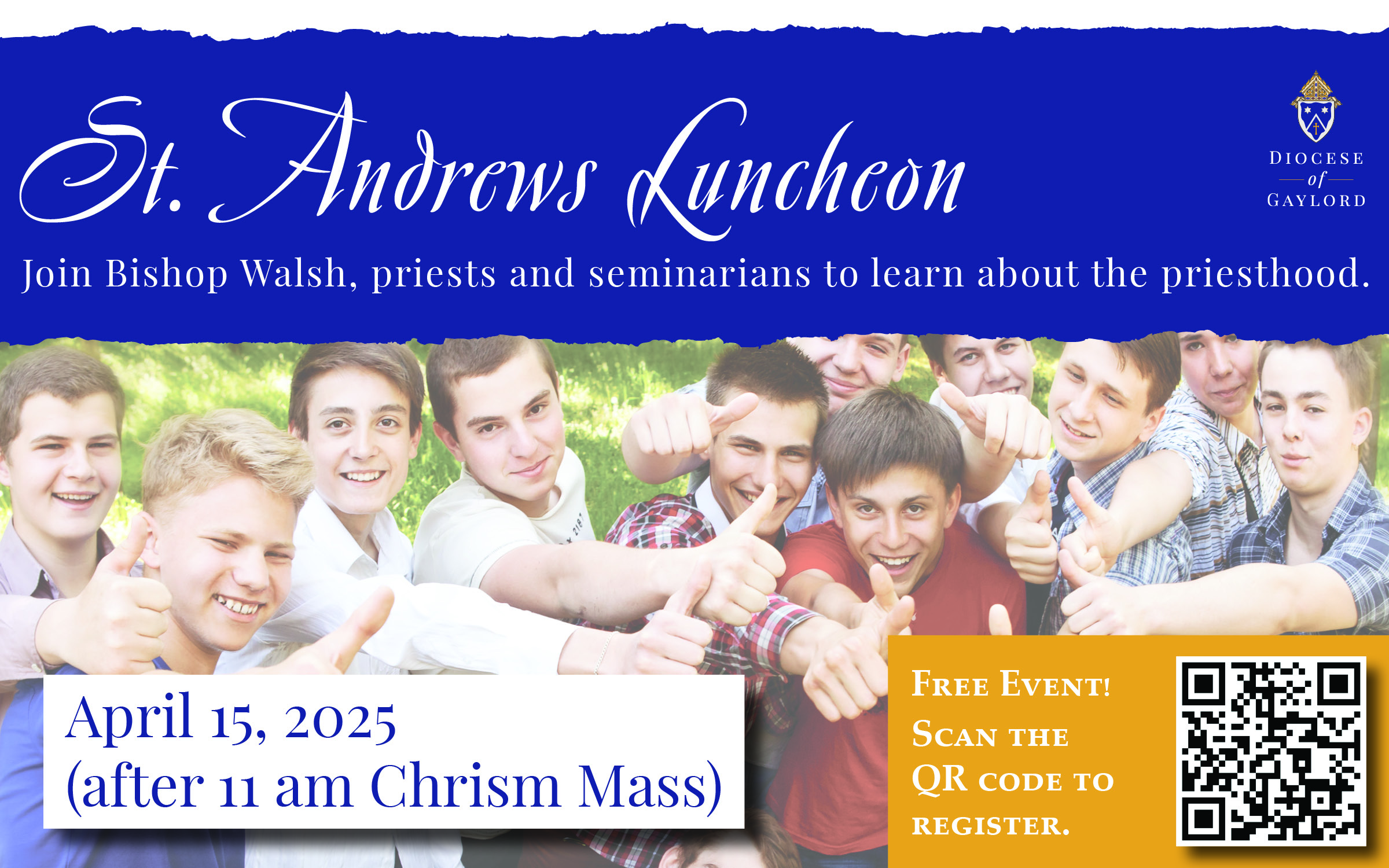 ad for St. Andrew's Luncheon