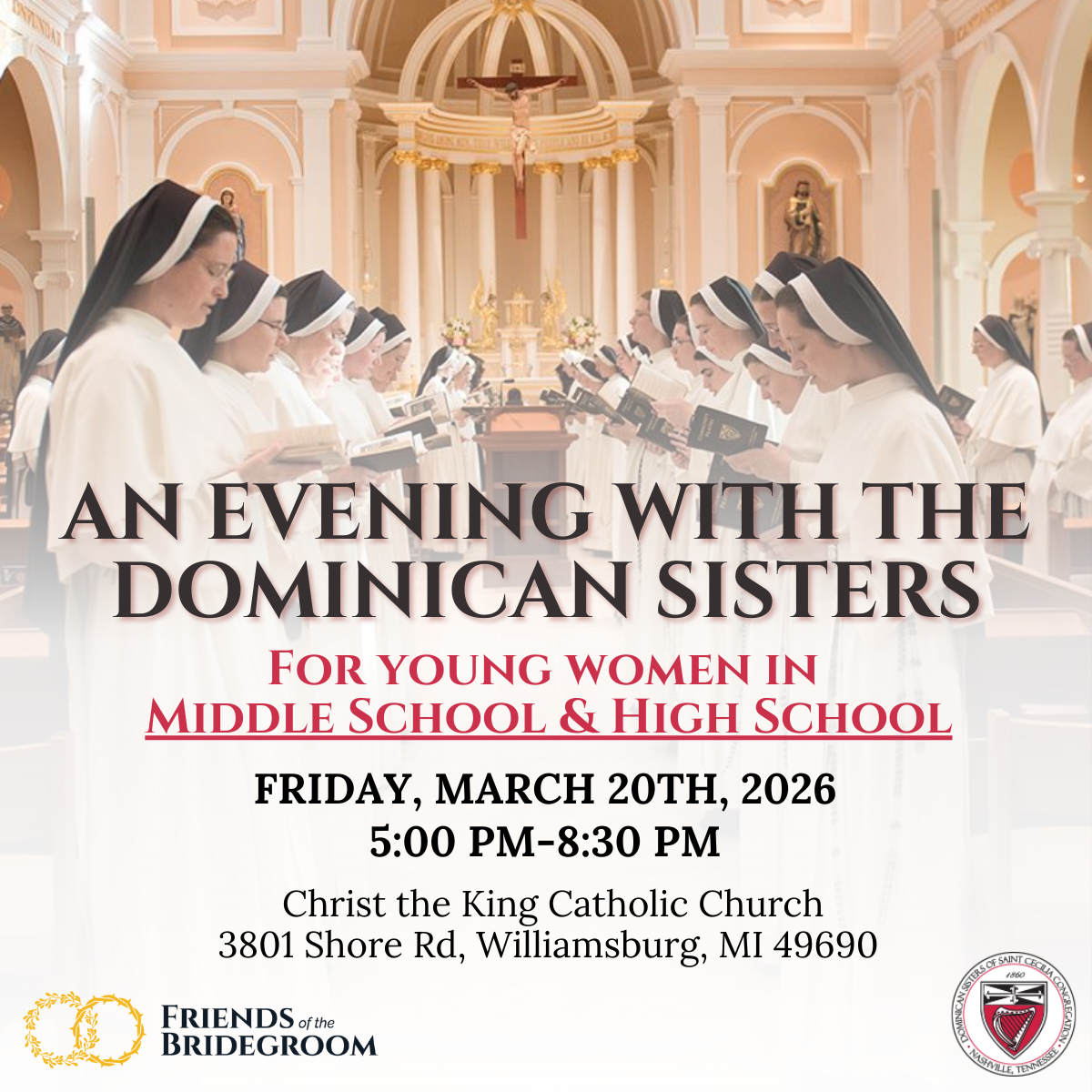 Evening with the Dominican Sisters (Middle & High School)