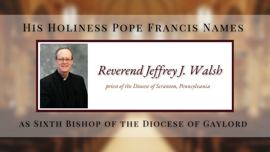 New Bishop Named