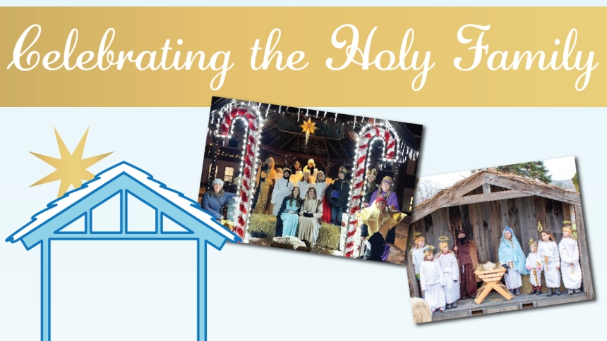 celebrating the holy family