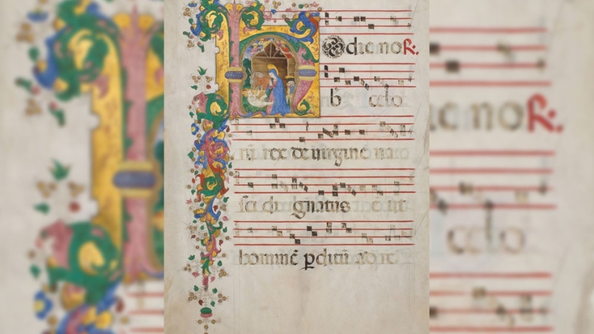 old timey music sheet