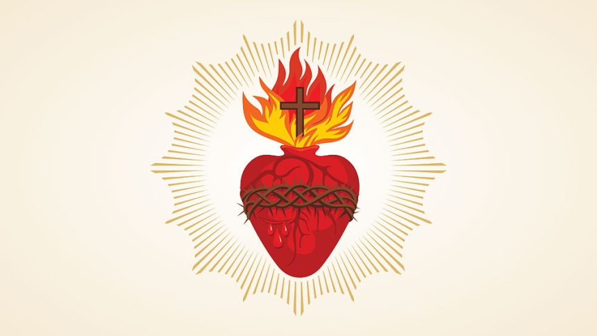 image of the sacred heart of Jesus