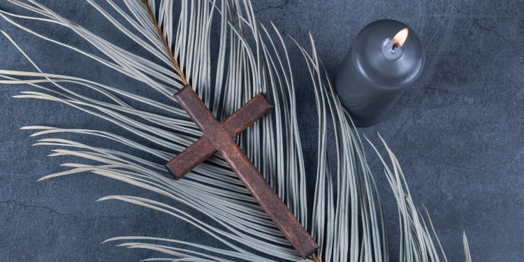 Lent Candle 2.5 x 1.25 horizontal - color