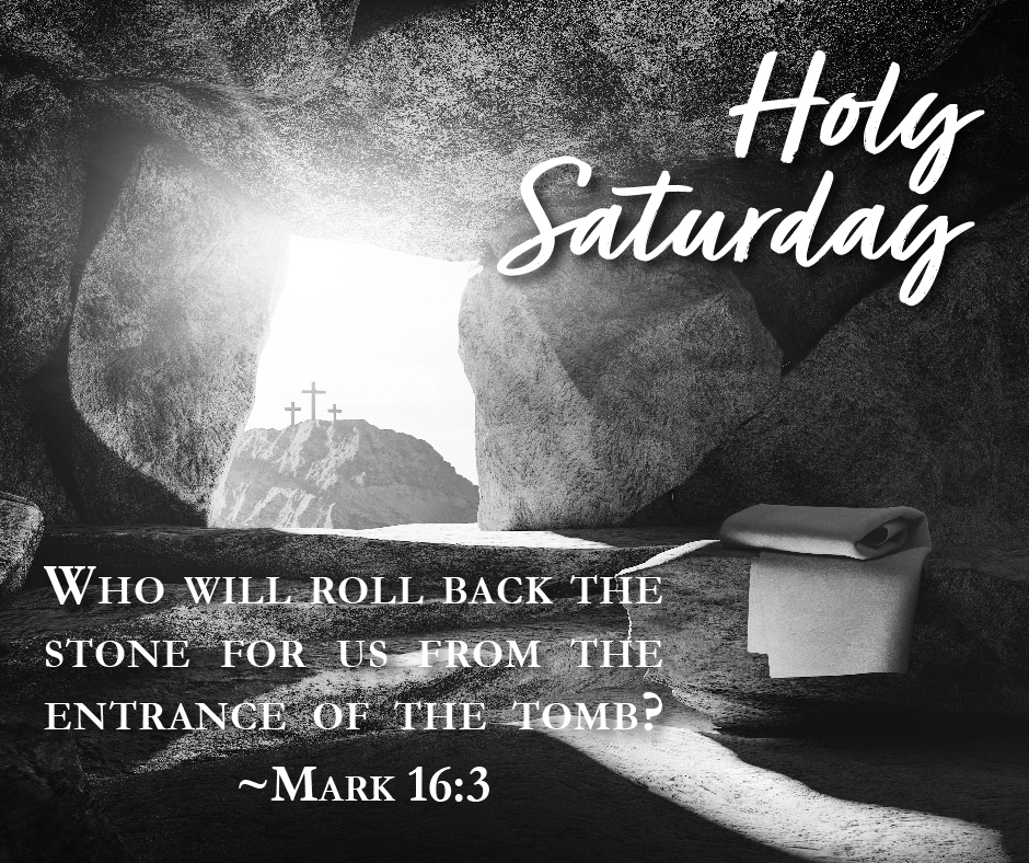 Holy Saturday BW