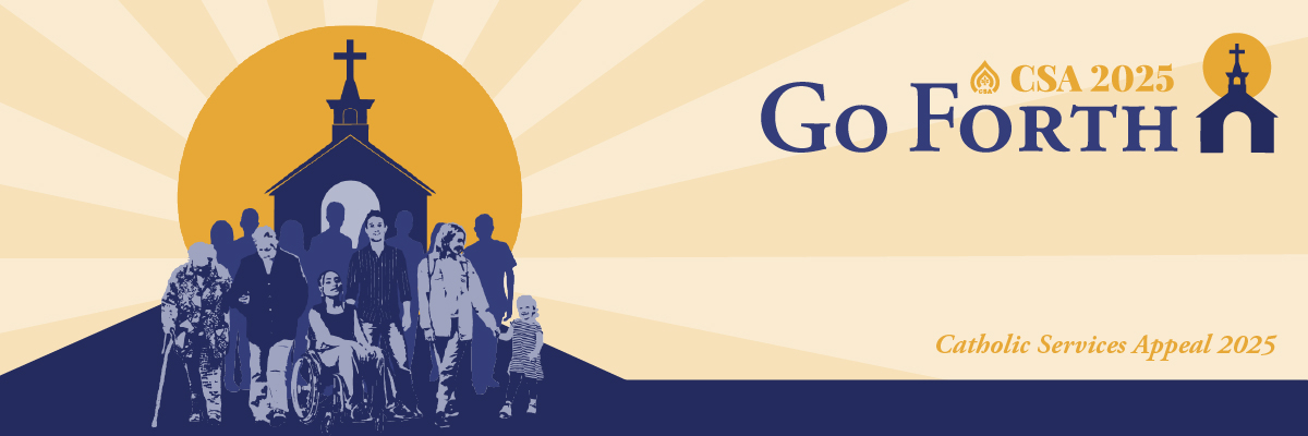 church and people graphic