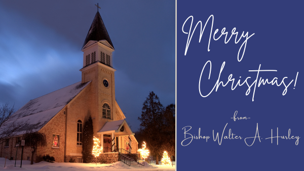 Merry Christmas from Bishop Hurley