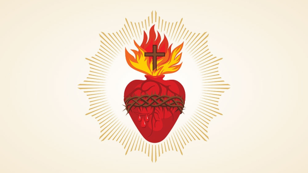 image of the sacred heart of Jesus